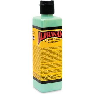 Alpha 6 Alphanamel - Jadeite - Emaljemaling til pinstripingskilt Maling Bogstaver Fine Art 36 farver Flere størrelser 8 oz