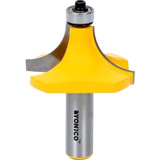 Yonico 13168 3/4-tommer radius runde over kantformende router bit 1/2-tommer skaft