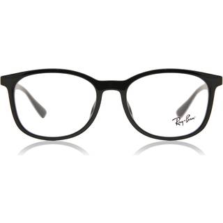 Ray-Ban RX7093D Asian Fit 2000 54 Briller Mænd Black - Shiny Black - 54mm