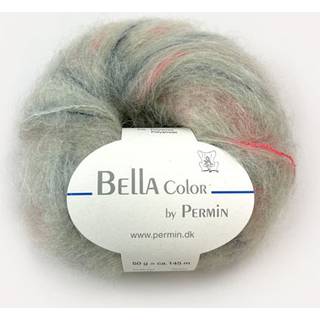 Bella Permin garn - Mohairgarn med uldgarn & polyamid - fv 883186 Color Lime