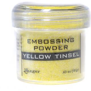 Ranger industrier gul glitter ranger prægende pulver en størrelse