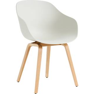 HAY AAC 222 Spisebordsstol Lacquered Oak & Melange Cream 2.0