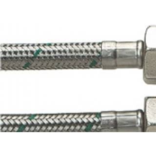 Neoperl Softpex tilslutningsslange 500 mm. 1/2 L x 1/2 L. Rustfri flet. Koldt & varmt vand. NEOFLEXSPX DN8