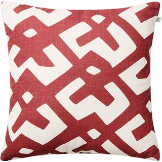 Chhatwal & Jonsson Dadra Cushion 50x50 Cm Pude 50x50 Cm - Pyntepuder & Betræk Bomuld Mineral Red - OIC590169-23