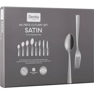 Satin 44 Piece Cutlery Set -