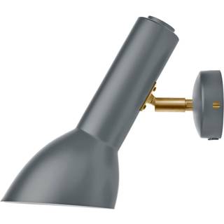 Oblique Væglampe Hardwired Messing / Flintgrå - CPH Lighting