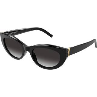 Saint Laurent SL M115 001 54 Solbriller Kvinder Black - Black - 54mm