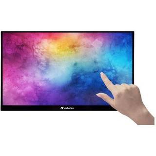 Verbatim 49592 computer monitor 39.6 cm (15.6") 1920 x 1080 pixels Full HD LCD Touchscreen Black
