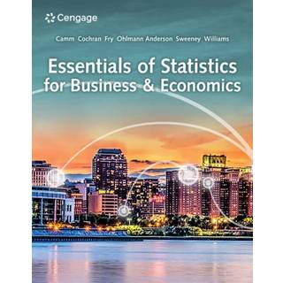 Essentials of Statistics for Business and Economics