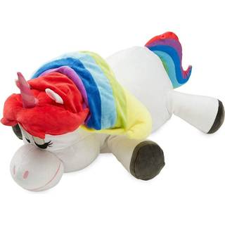 Disney Rainbow Unicorn Cuddleez Plush - Stor - 25 tommer