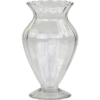 Glas vase klar