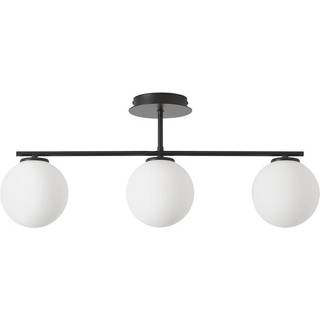 Loftlampe Atlanta af opalglas