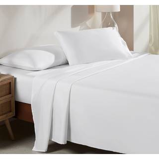 Californien design den bl?d 100% bomuldsark King size sengelinjer s?t med dybe lommer 4 stykker king senget?j s?t til hvide ark afk?ling ark med