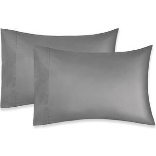 Californien design den 1000 trådantal blød og glat 100% bomuldssateen vævet hotelkvalitetssæt med 2 klassisk stil grå pudehus queen size passer t