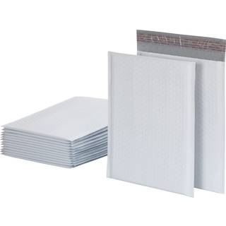 Kvalitet Park Bubble Mailers 8,5 x 11 tommer Hvide poly mailers polstrede konvolutter Forsendelseskonvolutter Vandbestandigt selvforsegling 25/ka