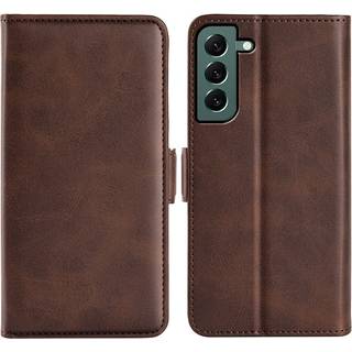 SKALO Samsung S23 Plus Premium Wallet Flip Cover - Sort