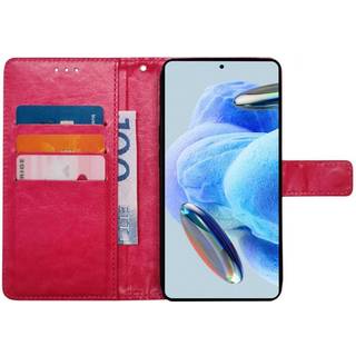 Wallet cover 3-kort Xiaomi Redmi Note 12 Pro 5G - Lyserød