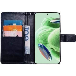 Wallet cover 3-kort Xiaomi Redmi Note 12 5G - Mørkeblå