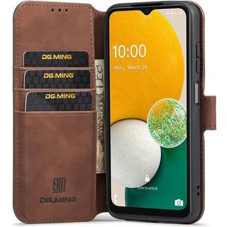DG-Ming Wallet cover 3-kort Samsung Galaxy A04s - Coffe