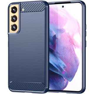 SKALO Samsung S23 Plus Armor Carbon Stødsikker TPU-cover - Blå