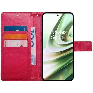 Wallet cover 3-kort OnePlus Nord CE 3 - Lyserød