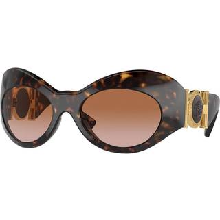 Versace Kvinde VE4462 108/13 Solbriller Injiceret Skildpadde Brun Geometrisk Normal Skygge