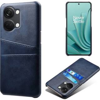 SKALO OnePlus Nord 3 5G / Ace 2V PU-læder Kortholder Cover - Blå