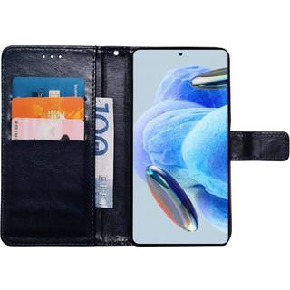 Wallet cover 3-kort Xiaomi Redmi Note 12 Pro 5G - Mørkeblå