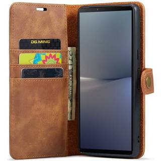 Wallet DG-Ming 2i1 Sony Xperia 10 V - Brun