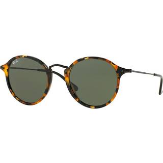 Ray - Ban Unisex RB2447 ROUND 1157 Solbriller Acetat Sort G15 Rund Normal
