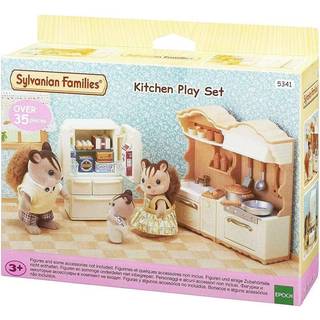 Sylvanian Families landhus køkken med køleskab