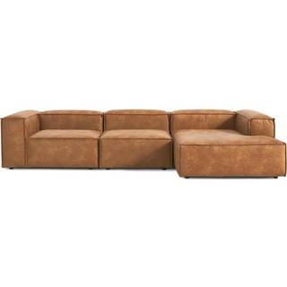 Modulær hjørnesofa Lennon af genbrugslæder