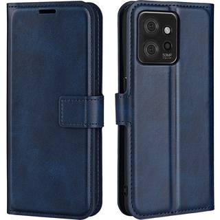 SKALO Motorola ThinkPhone 5G Premium Wallet Flip Cover - Blå