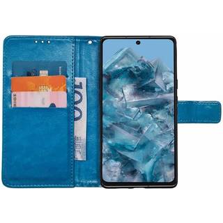 Wallet cover 3-kort Google Pixel 8 - Lyseblå