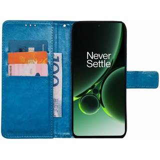 Wallet cover 3-kort OnePlus Nord 3 5G - Lyseblå