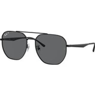 Ray-Ban RB3724D Asian Fit Polarized 002/81 59 Solbriller Mænd Black - Black - 59mm