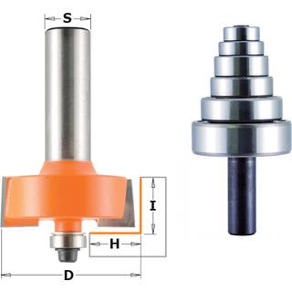 Falsfræsesæt 0-12,7 K12