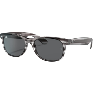 Ray - Ban Unisex RB2132 NEW WAYFARER 6430B1 Solbriller Nylon Grå Grå Firkantet Normal