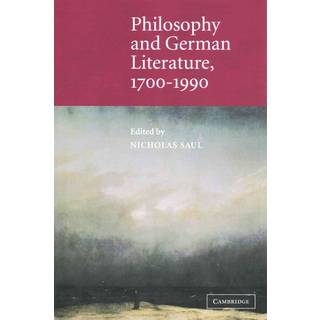 Philosophy and German Literature, 1700–1990