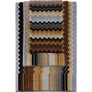 Missoni Bath Linens - 'Giacomo' towel set, five pieces, black in Black Multicolour 100%CO