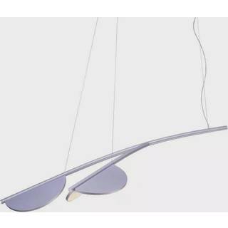 Flos Almendra Organic Y Short S2 Pendel - Loftslamper Aluminium Liliac Metallized - F0442042