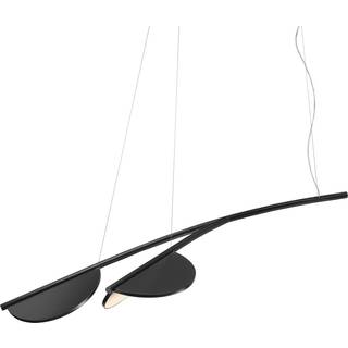Flos Almendra Organic Y Short S2 Pendel grå - Loftslamper Aluminium Antracit - F0442033