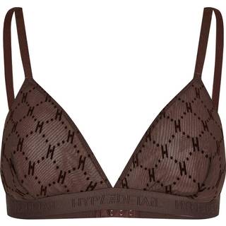 Hype The Detail Mesh bralette BH, brun, Størrelse: XS, Dame