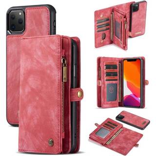 CaseMe Wallet 11-kort Apple iPhone 11 Pro Max (6,5 ")  - rød