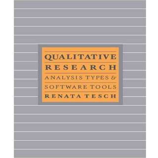 Qualitative Research: Analysis Types and Software