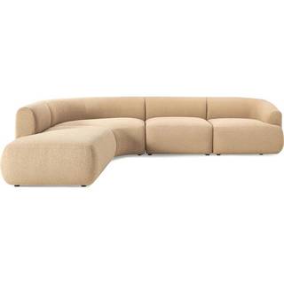 Modulær Bouclé-hjørnesofa Sofia (4-personers)