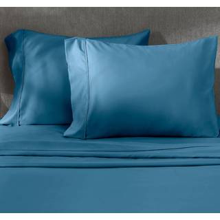 Standard Queen Size Pudowcase Set - 400 trådräkning 100% Bomull Sateen Set med 2 kuddtäckar Andningsbara kylande extra mjuka örngott för barn ton