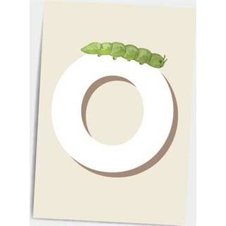 Børneplakat med bogstav O