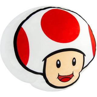 Club Mocchi -Mocchi- Nintendo Super Mario Plush - Toad Plushie - Samlible Squishy Plushies - 15 tommer