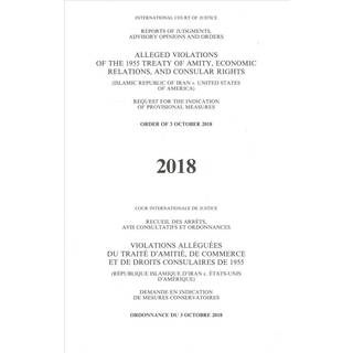 Reports of Judgments, Advisory Opinions and Orders